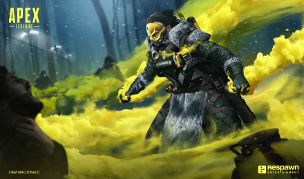 Caustic (Apex Legends) video game Apex Legends HD Desktop Wallpaper | Background Image