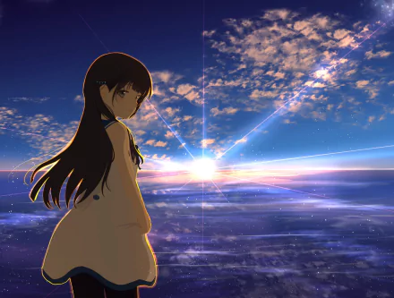 Miuna Shiodome Anime Nagi no Asukara HD Desktop Wallpaper | Background Image