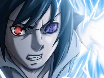 Chidori (Naruto) Sasuke Uchiha Anime Naruto HD Desktop Wallpaper | Background Image