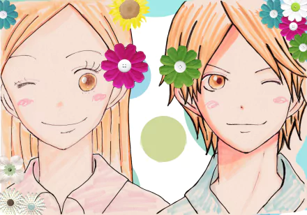 Risa Koizumi Atsushi Ōtani Anime Lovely Complex HD Desktop Wallpaper | Background Image