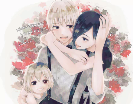 Ichika Kaneki Touka Kirishima Ken Kaneki Anime Tokyo Ghoul:re HD Desktop Wallpaper | Background Image