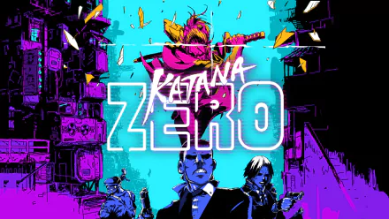 video game Katana Zero HD Desktop Wallpaper | Background Image
