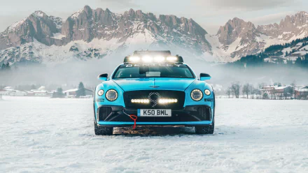  A unique version of the latest Continental GT for the 2020 GP Ice Race in Austria