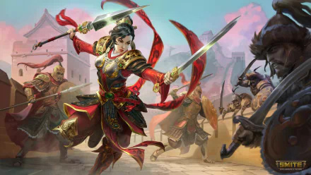 Mulan (Smite) video game Smite HD Desktop Wallpaper | Background Image