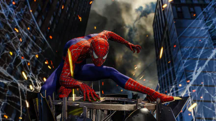 video game Spider-Man (PS4) HD Desktop Wallpaper | Background Image