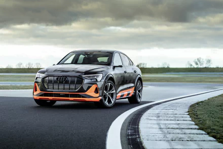 car hatchback Audi compact car vehicle Audi E-Tron HD Desktop Wallpaper | Background Image