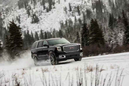 SUV black car car GMC vehicle GMC Yukon Denali HD Desktop Wallpaper | Background Image