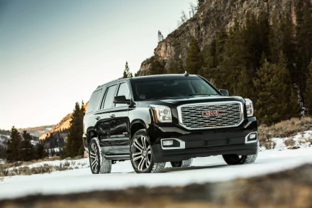 SUV black car car GMC vehicle GMC Yukon Denali HD Desktop Wallpaper | Background Image
