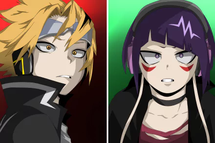 Kyōka Jirō Denki Kaminari Anime My Hero Academia HD Desktop Wallpaper | Background Image