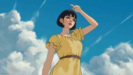 short hair woman artistic HD Desktop Wallpaper | Background Image