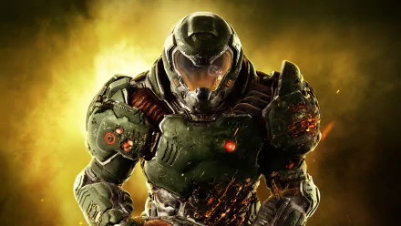 Doomguy DOOM Eternal video game Doom (2016) HD Desktop Wallpaper | Background Image
