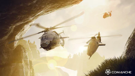 attack helicopter helicopter Comanche (Video Game) video game HD Desktop Wallpaper | Background Image