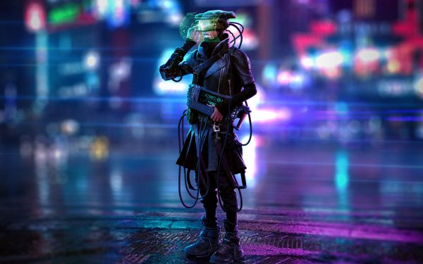 Sci Fi Cyberpunk Futuristic HD Wallpaper | Background Image