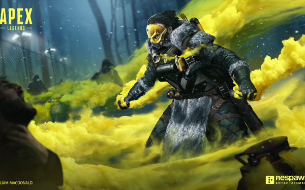 Video Game Apex Legends Caustic HD Wallpaper | Background Image