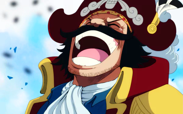 HD desktop wallpaper of Gol D. Roger from One Piece anime.
