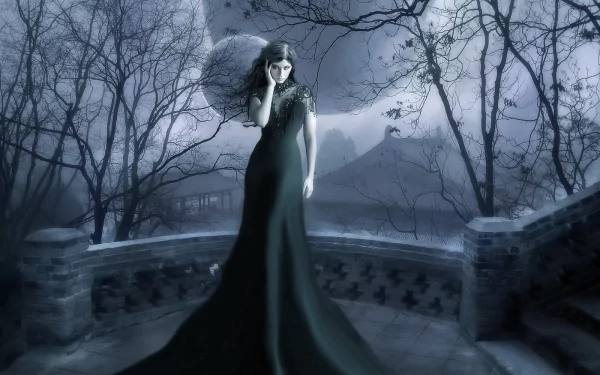 fantasy vampire HD Desktop Wallpaper | Background Image