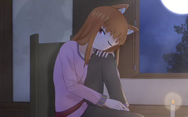 Holo (Spice & Wolf) Anime Spice and Wolf HD Desktop Wallpaper | Background Image