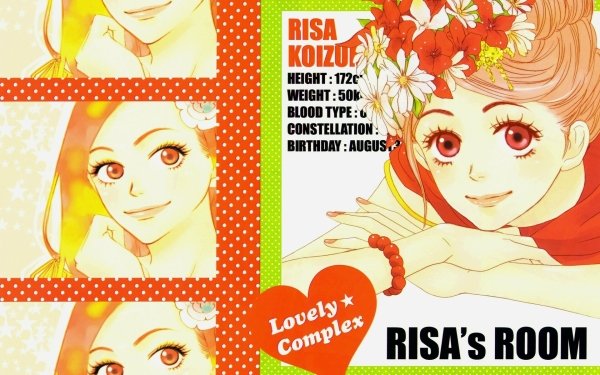 Anime Lovely Complex Risa Koizumi HD Wallpaper | Background Image