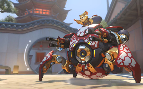 Wrecking Ball (Overwatch) video game Overwatch HD Desktop Wallpaper | Background Image