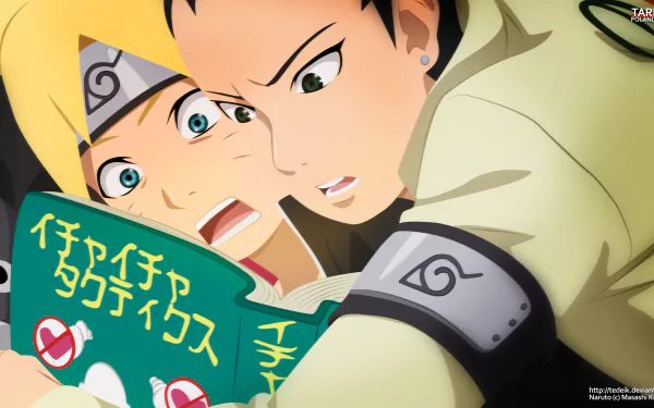 Shikadai Nara Boruto Uzumaki Anime Boruto HD Desktop Wallpaper | Background Image