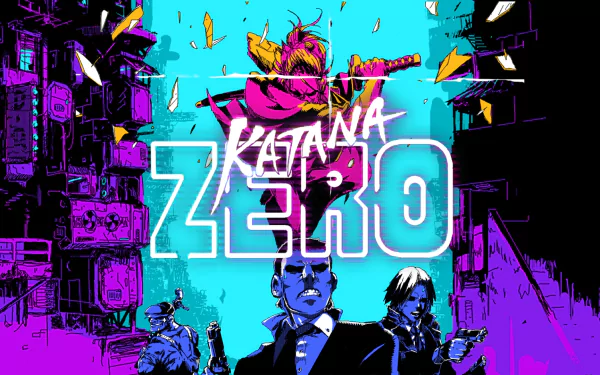 video game Katana Zero HD Desktop Wallpaper | Background Image