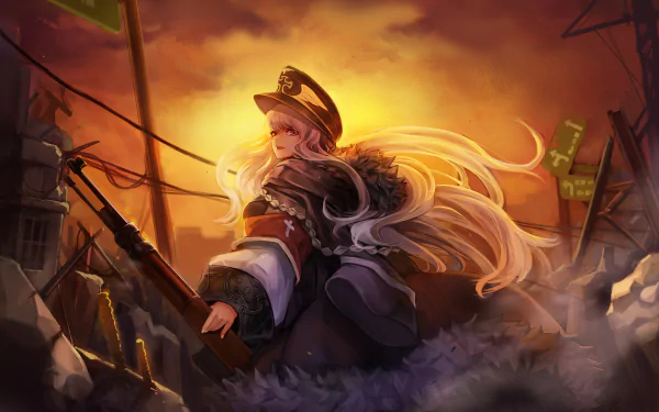 Kar98k (Girls Frontline) video game Girls Frontline HD Desktop Wallpaper | Background Image