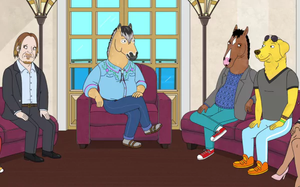 Mr. Peanutbutter (BoJack Horseman) TV Show BoJack Horseman HD Desktop Wallpaper | Background Image