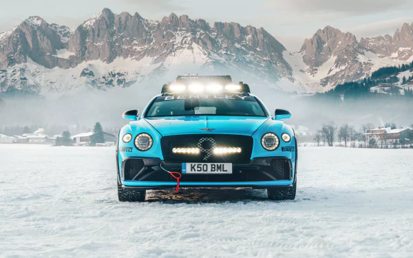  A unique version of the latest Continental GT for the 2020 GP Ice Race in Austria