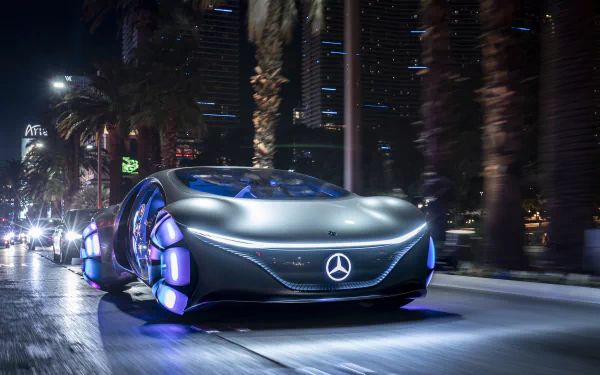 vehicle Mercedes-Benz Vision AVTR HD Desktop Wallpaper | Background Image
