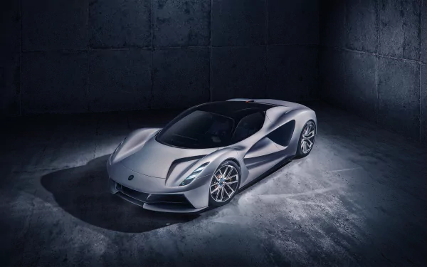 supercar silver car Lotus (Car) car vehicle lotus evija HD Desktop Wallpaper | Background Image
