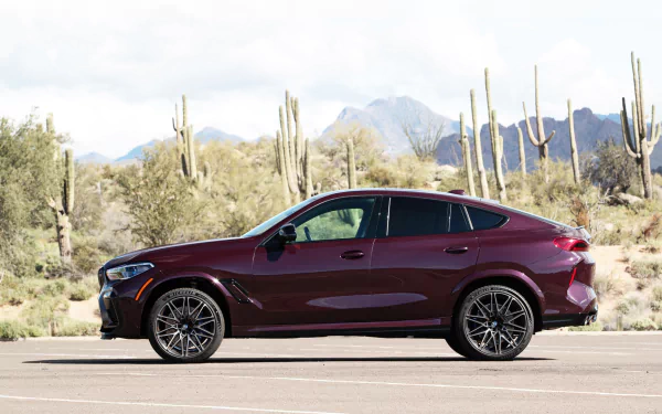 purple car SUV car BMW vehicle BMW X6 HD Desktop Wallpaper | Background Image
