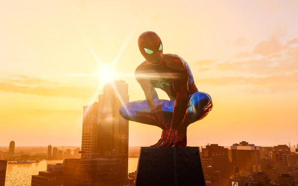 video game Spider-Man (PS4) HD Desktop Wallpaper | Background Image