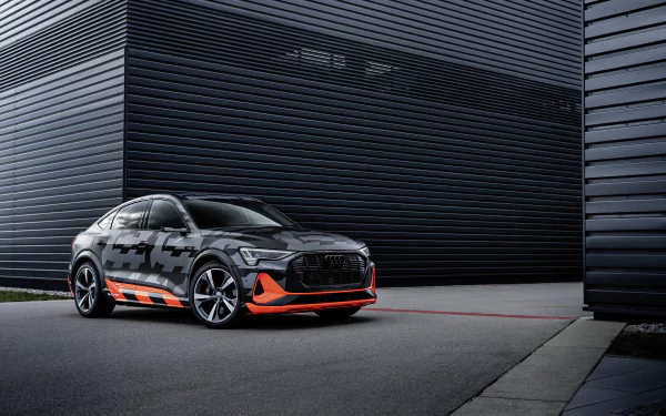 car hatchback Audi compact car vehicle Audi E-Tron HD Desktop Wallpaper | Background Image