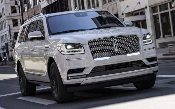 white car car SUV Lincoln vehicle Lincoln Navigator HD Desktop Wallpaper | Background Image