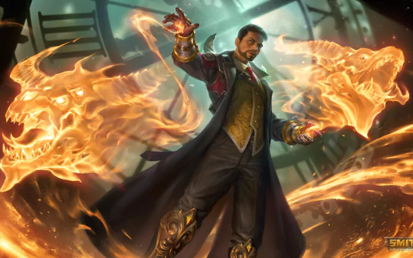 Merlin (Smite) video game Smite HD Desktop Wallpaper | Background Image