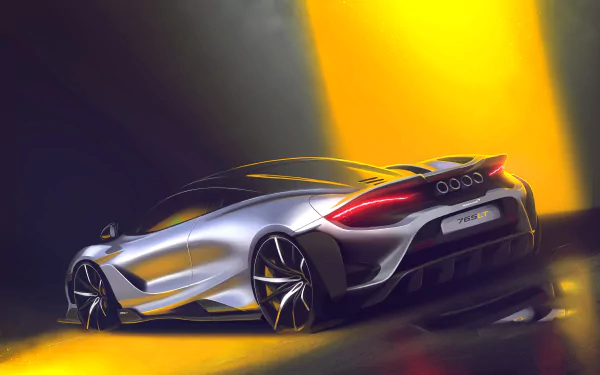 supercar car McLaren vehicle McLaren 765LT HD Desktop Wallpaper | Background Image