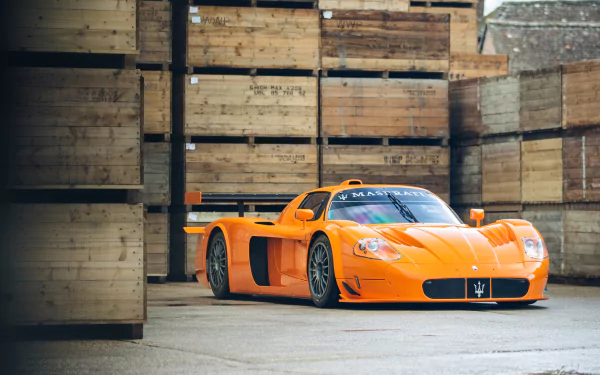 supercar orange car car Maserati vehicle Maserati MC12 HD Desktop Wallpaper | Background Image