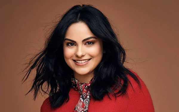 black hair smile American actress Celebrity Camila Mendes HD Desktop Wallpaper | Background Image