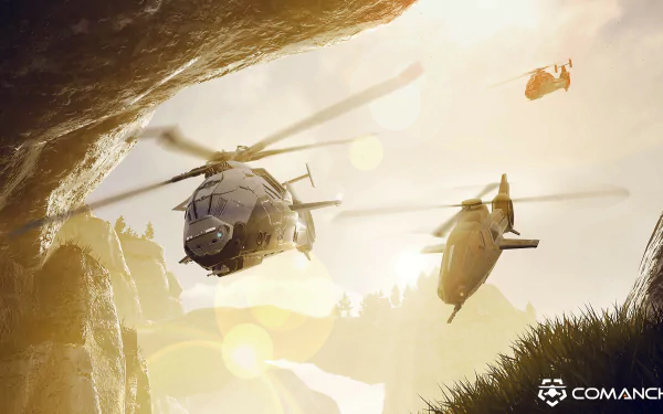 attack helicopter helicopter Comanche (Video Game) video game HD Desktop Wallpaper | Background Image