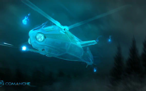 attack helicopter helicopter Comanche (Video Game) video game HD Desktop Wallpaper | Background Image