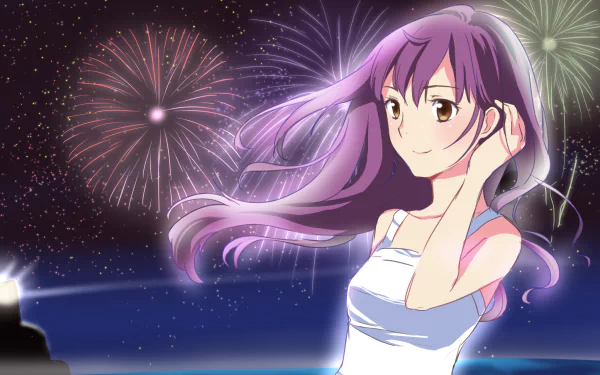 Nazuna Oikawa Anime Uchiage Hanabi, Shita kara Miru ka? Yoko kara Miru ka? HD Desktop Wallpaper | Background Image