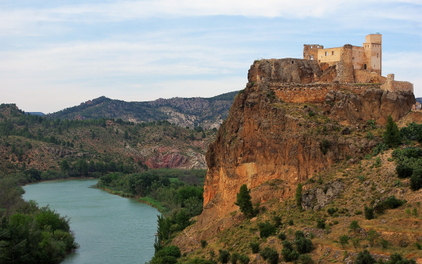 Man Made Castle Castles Valencia Spain River HD Wallpaper | Background Image