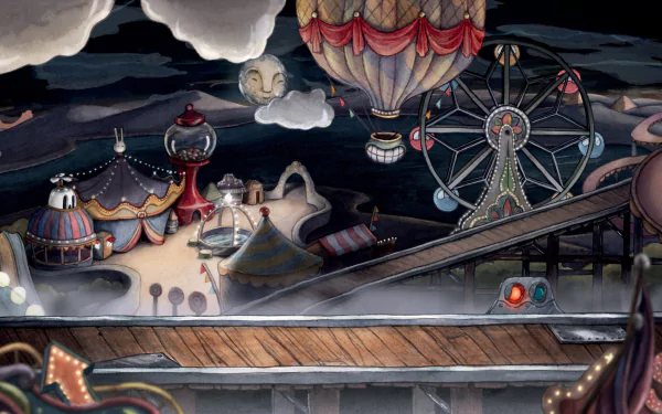 video game Cuphead HD Desktop Wallpaper | Background Image