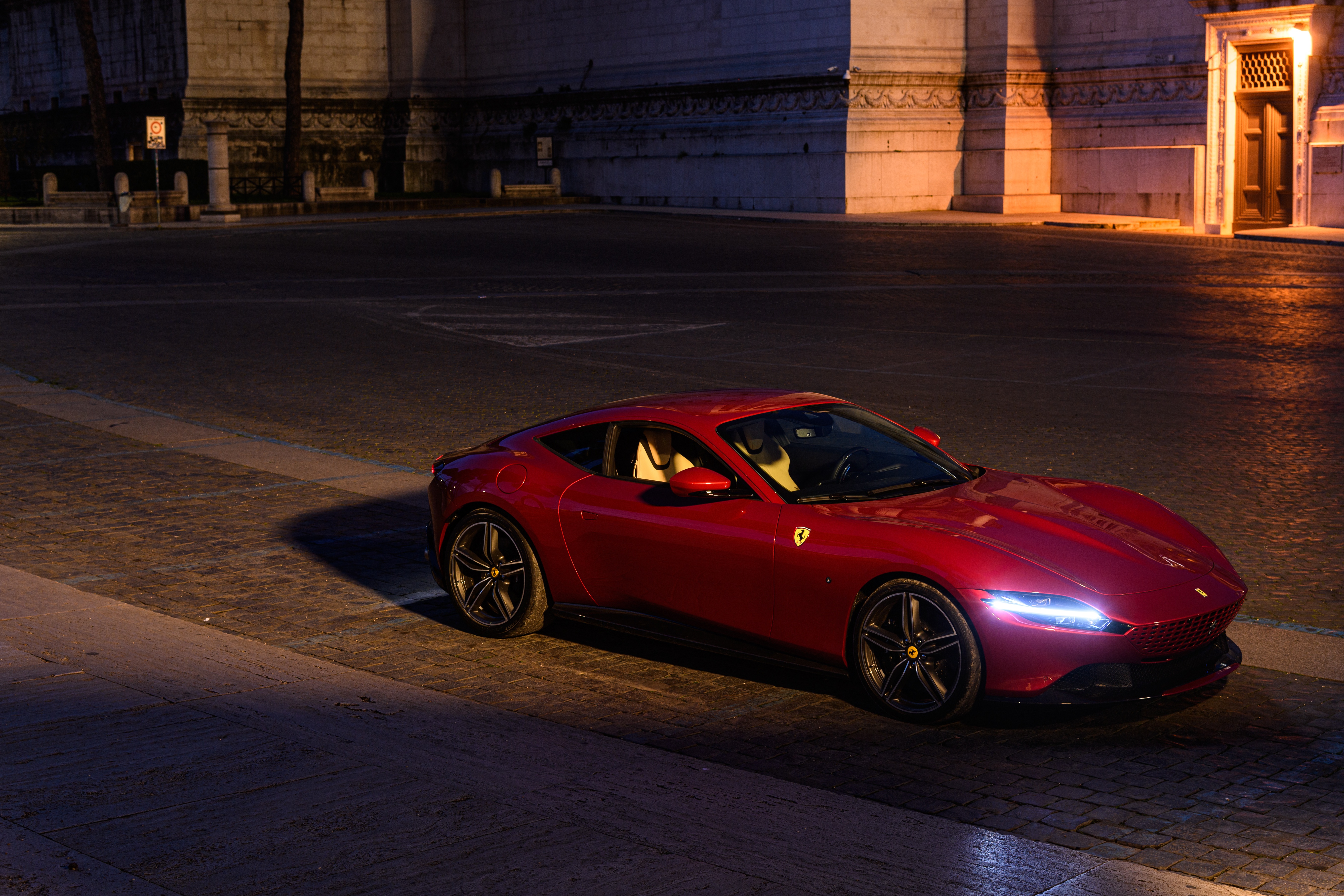 Vehicles Ferrari Roma HD Wallpaper | Background Image