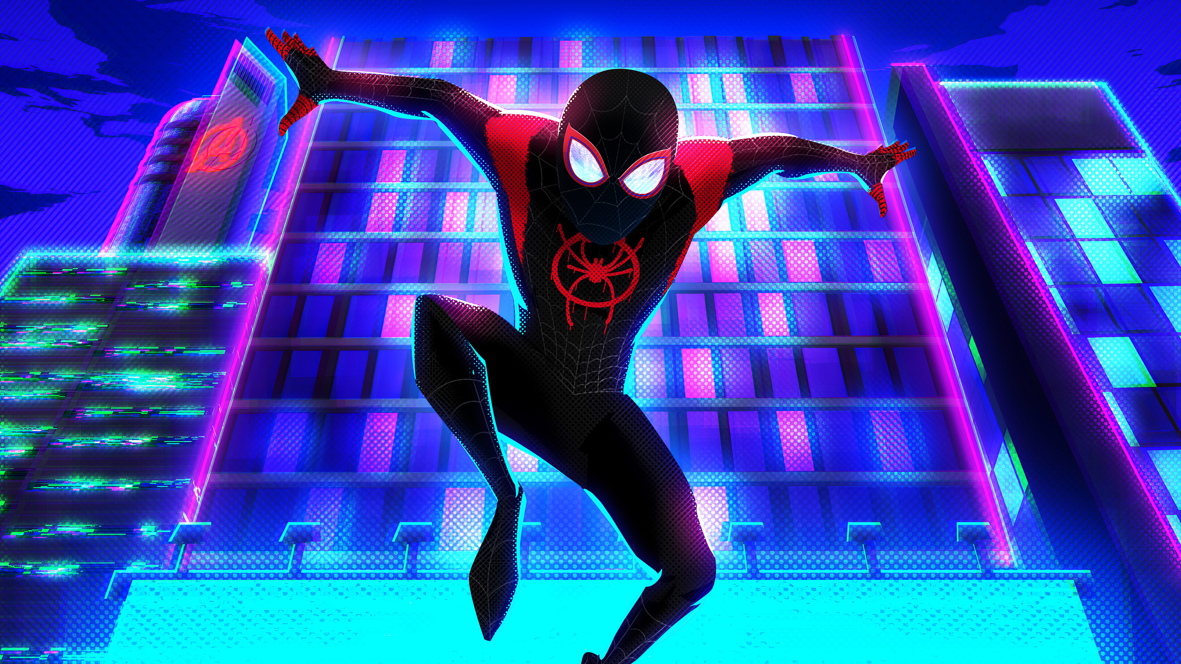 Spider-Man: Into The Spider-Verse 4k Ultra HD Wallpaper by Gabriel Ferreira