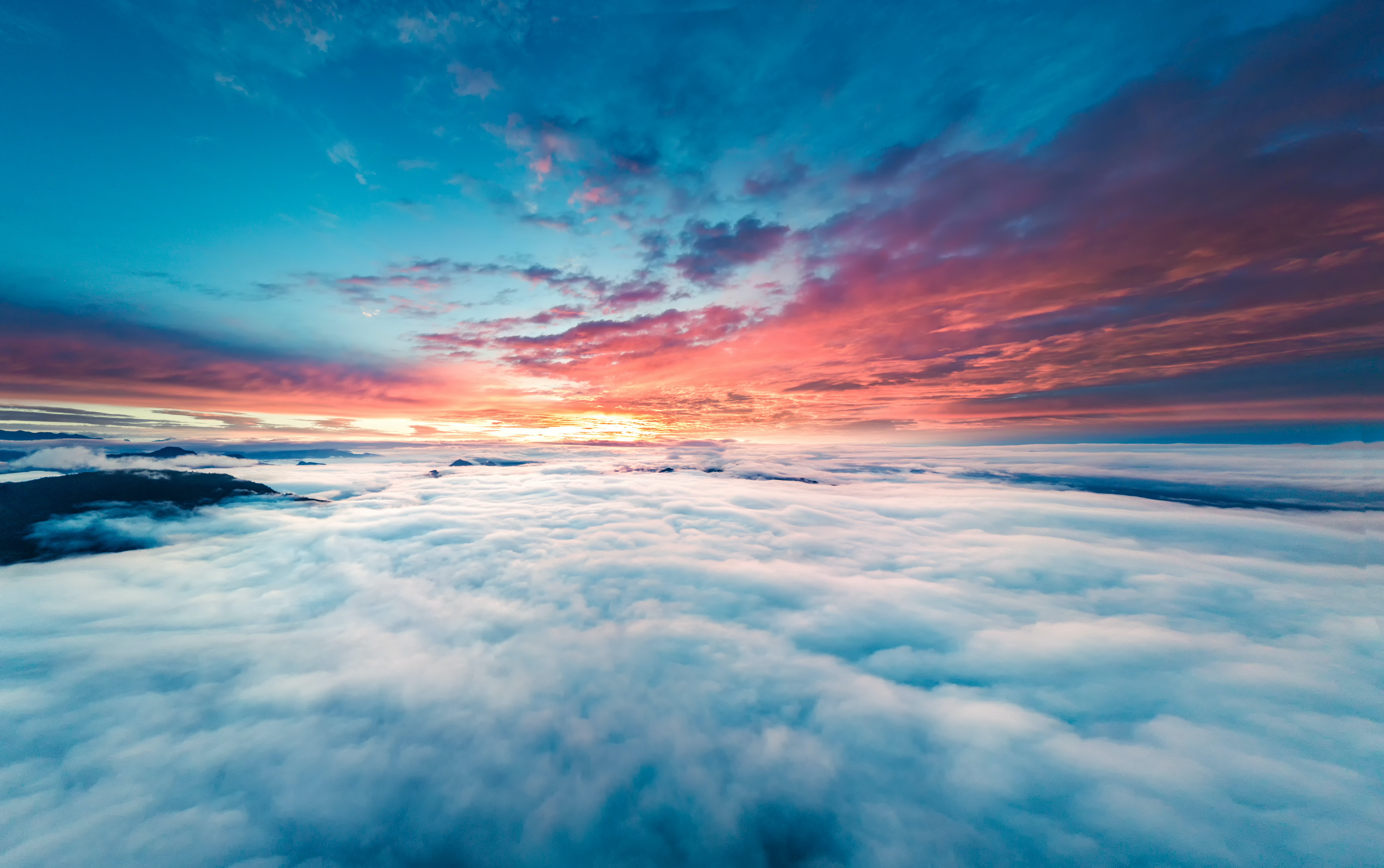 10+ 4K Sea Of Clouds Wallpapers | Background Images