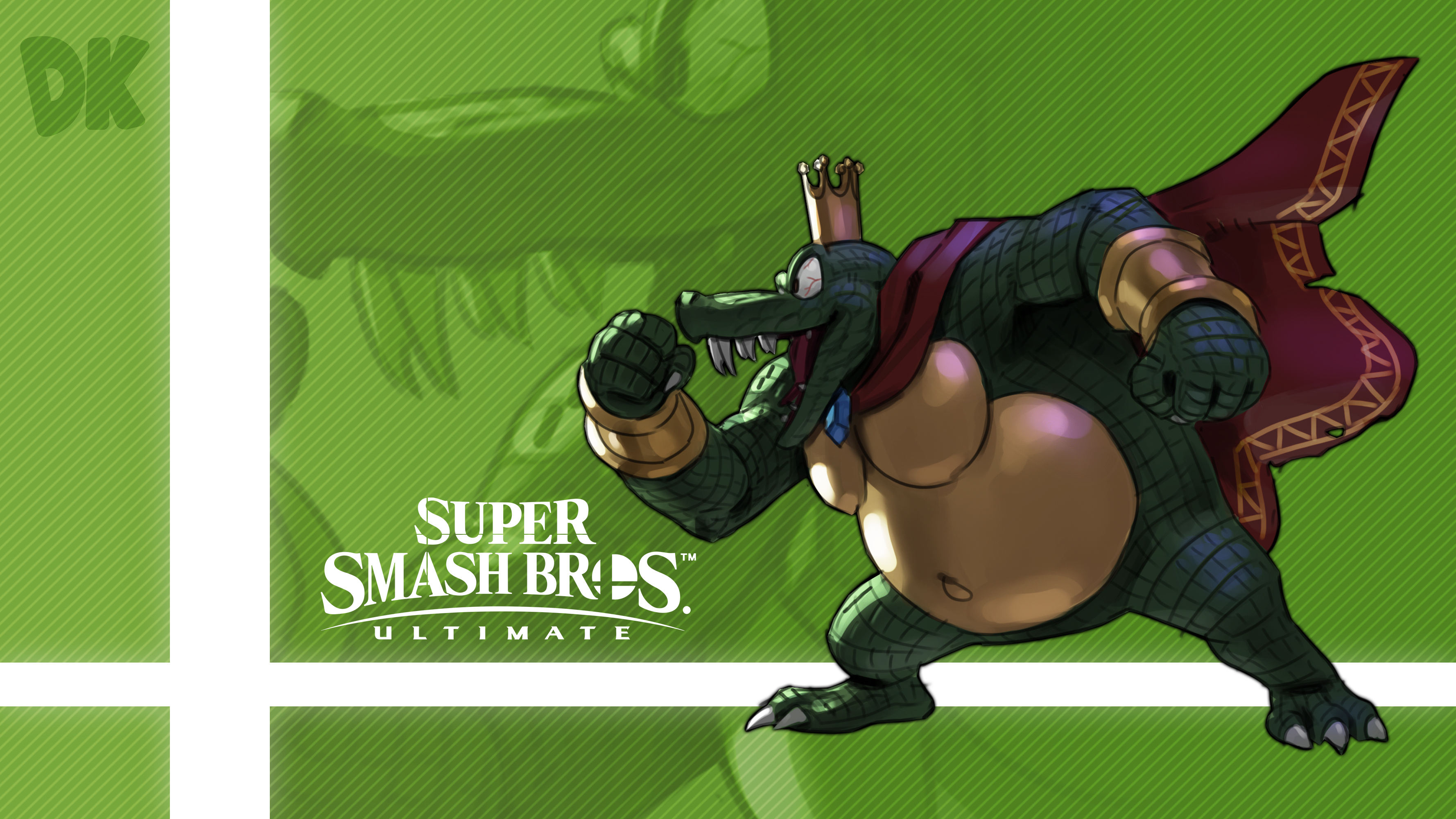 King K. Rool In Super Smash Bros. Ultimate by Callum Nakajima