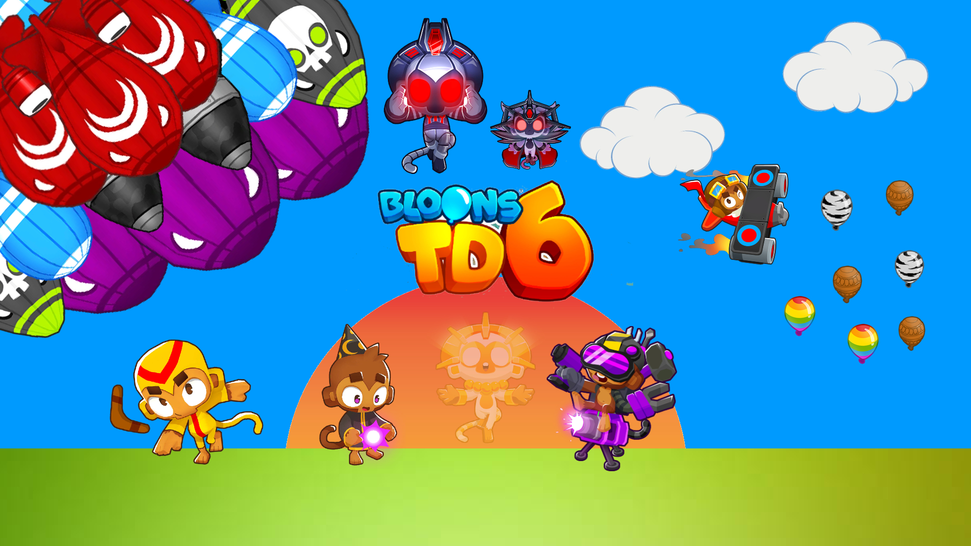 Video Game Bloons TD 6 HD Wallpaper | Background Image
