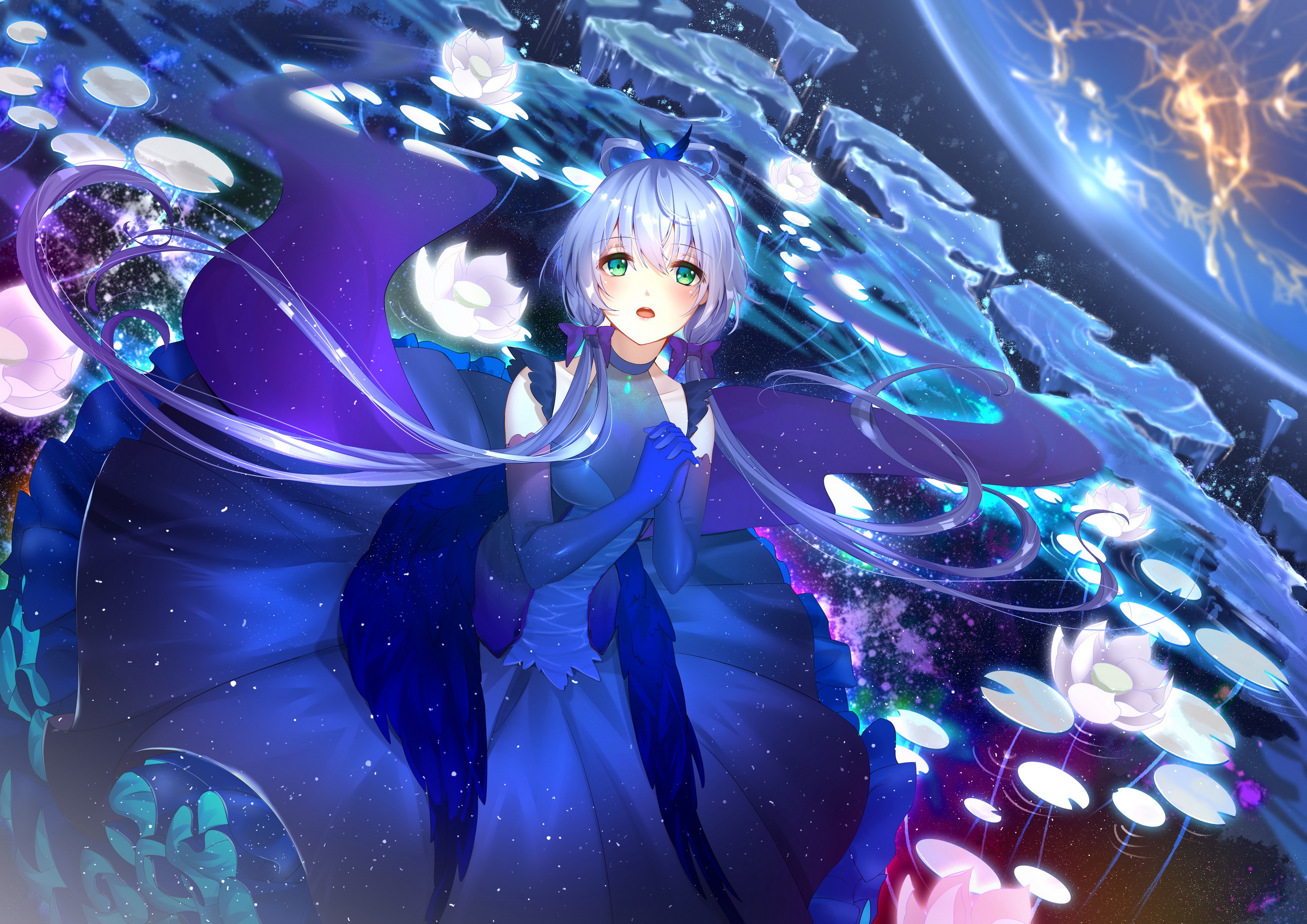 Download Luo Tianyi Anime Vocaloid HD Wallpaper by catcan