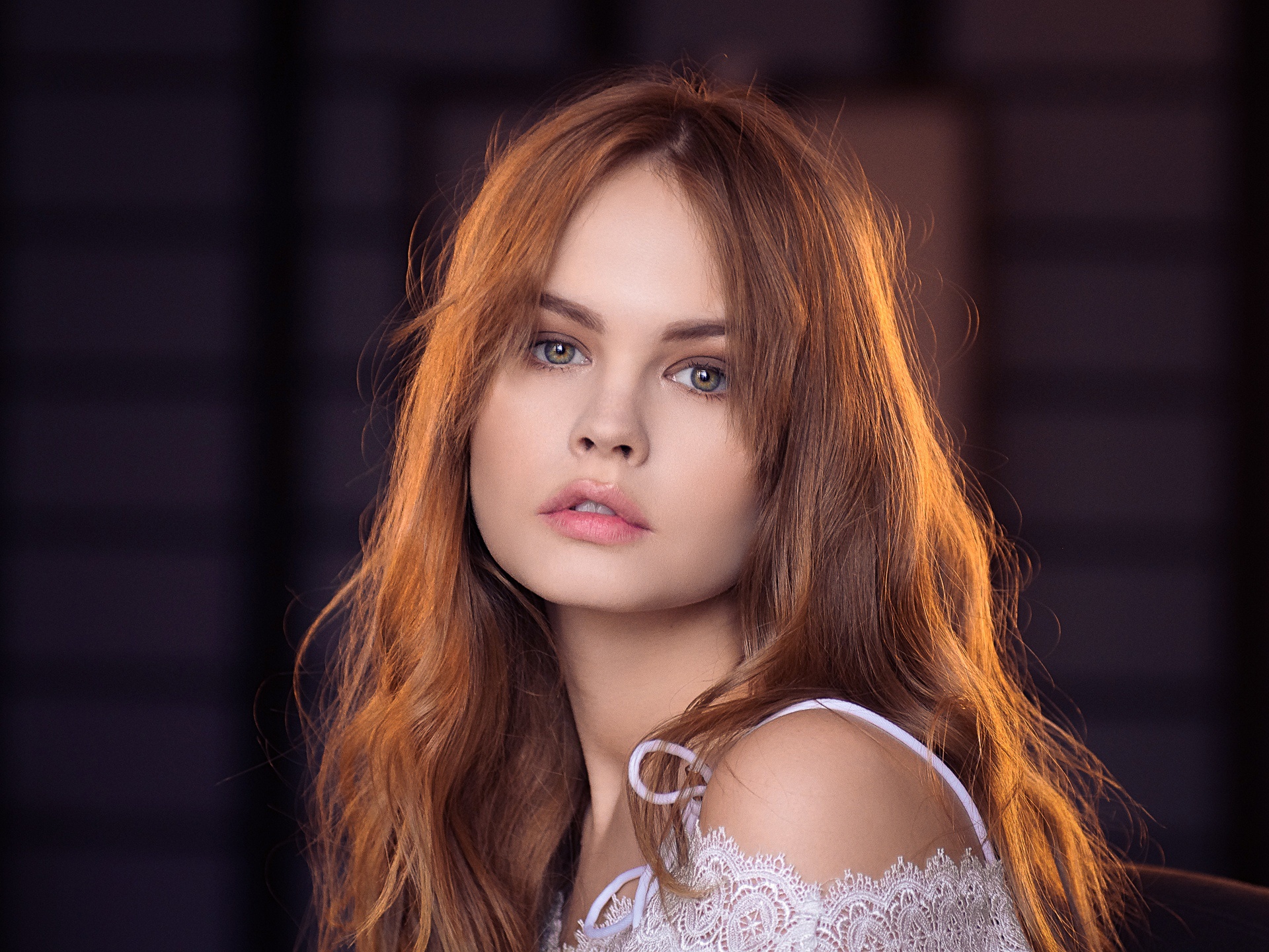 Download Blue Eyes Redhead Face Russian Model Woman Anastasiya Scheglova Hd Wallpaper By 6123